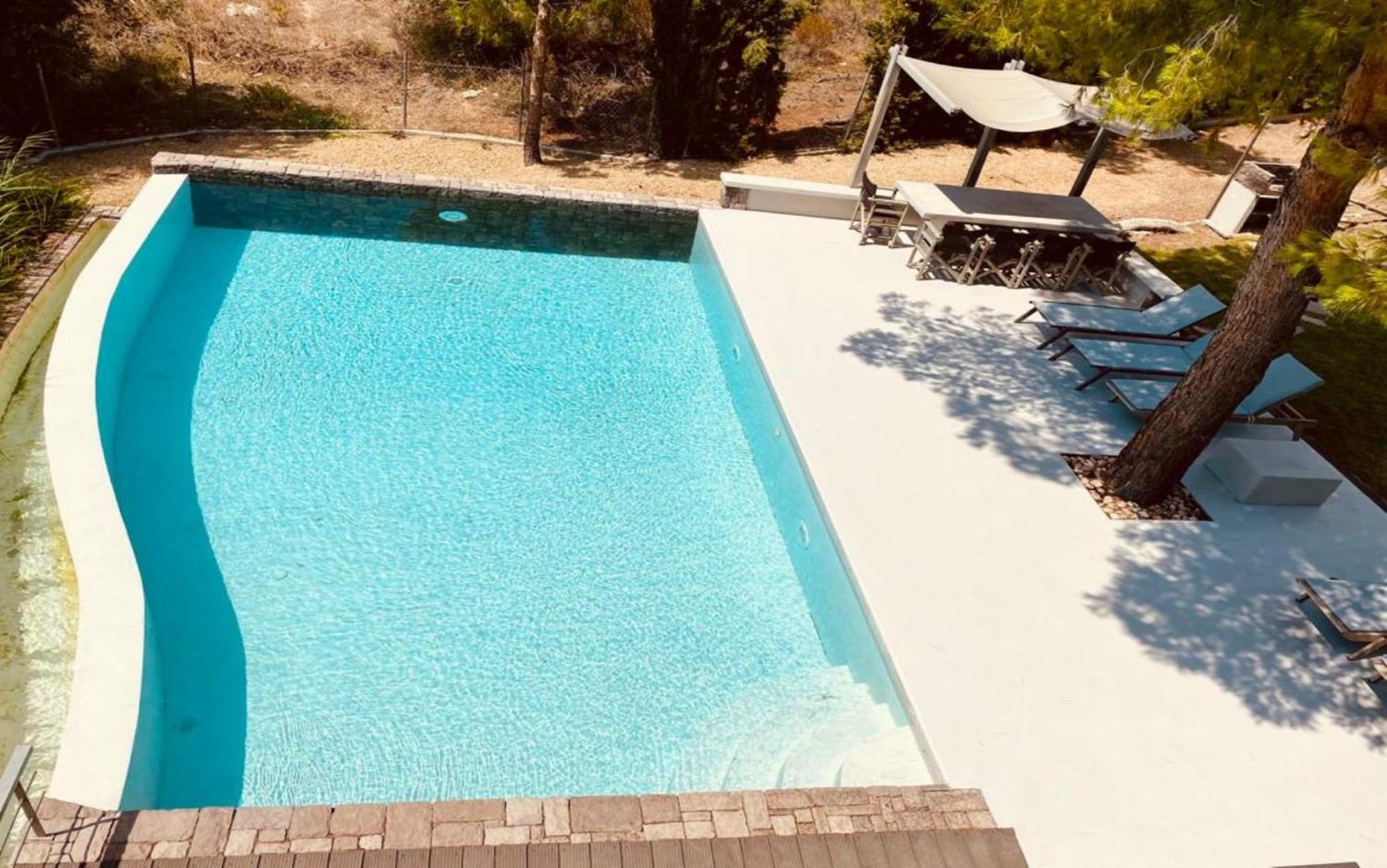 Olivia Estate Villa With Private Swimming Pool 埃利亚 外观 照片